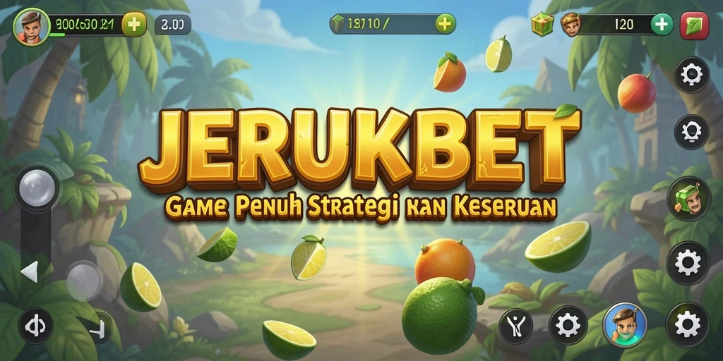 Tampilan gameplay seru dari JERUKBET yang penuh strategi.