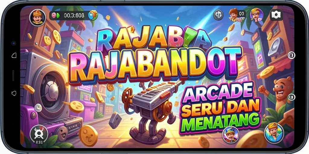 Screenshot gameplay menampilkan momen seru dalam RAJABANDOT.